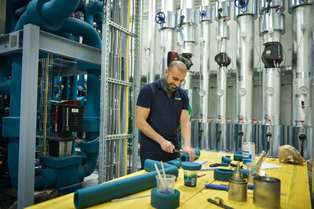 Armaflex Ultima kan zelfs onder de strengste eisen in vluchtwegen ...