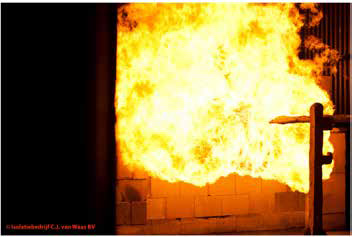 Het testen van de JetBlack® Passive Fire Protection