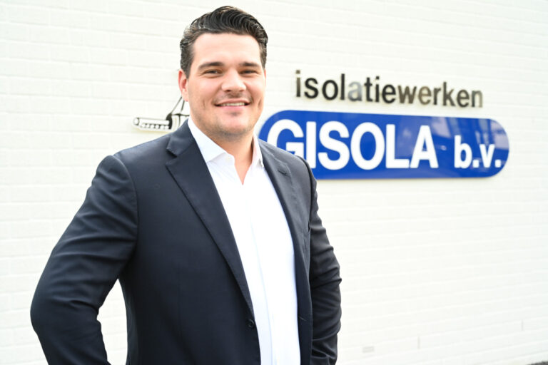 Gieze Nijboer directeur van Isolatiebedrijf Gisola B.V.