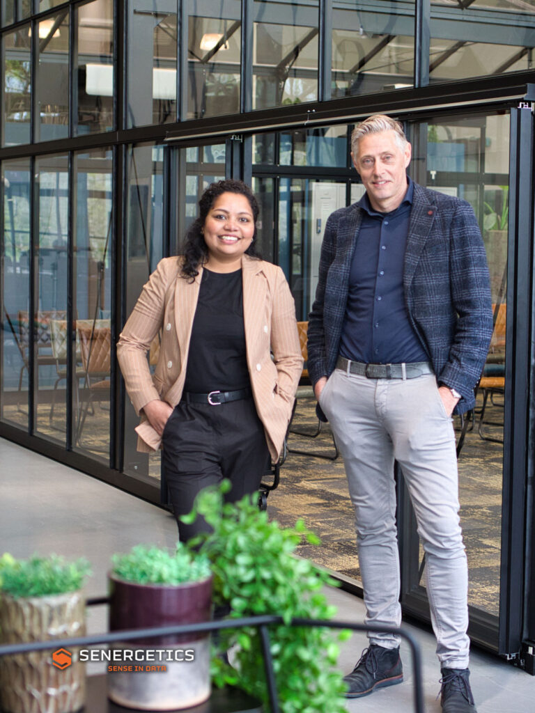 Op de foto van links naar rechts de twee oprichters Anitha en Frank Jacobs