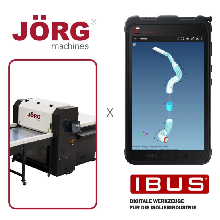 JÖRG Machines introduceert: nieuwe inmeetsoftware van IBUS voor isolatieplaatwerk