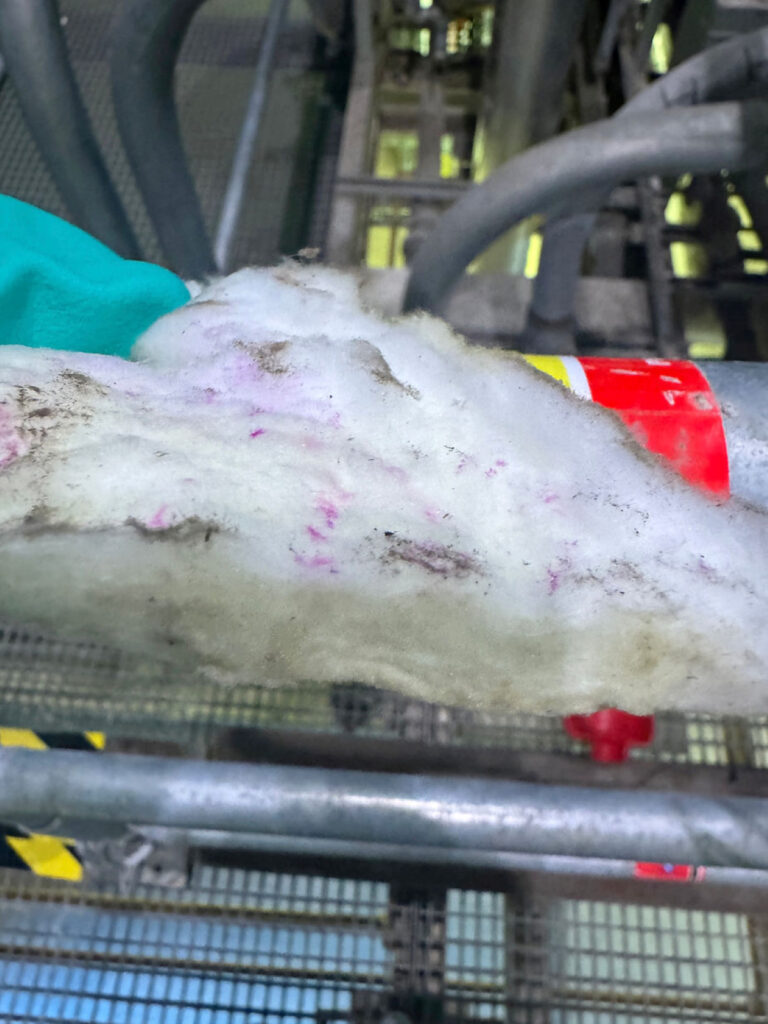 Chroom6 aanwezig in High Temperature Wol in industrieel fornuis