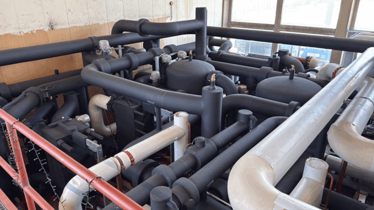 Beerda Isolatie vernieuwt technische ruimtes RUGZernike met grondige ontroesting, coating en isolatie