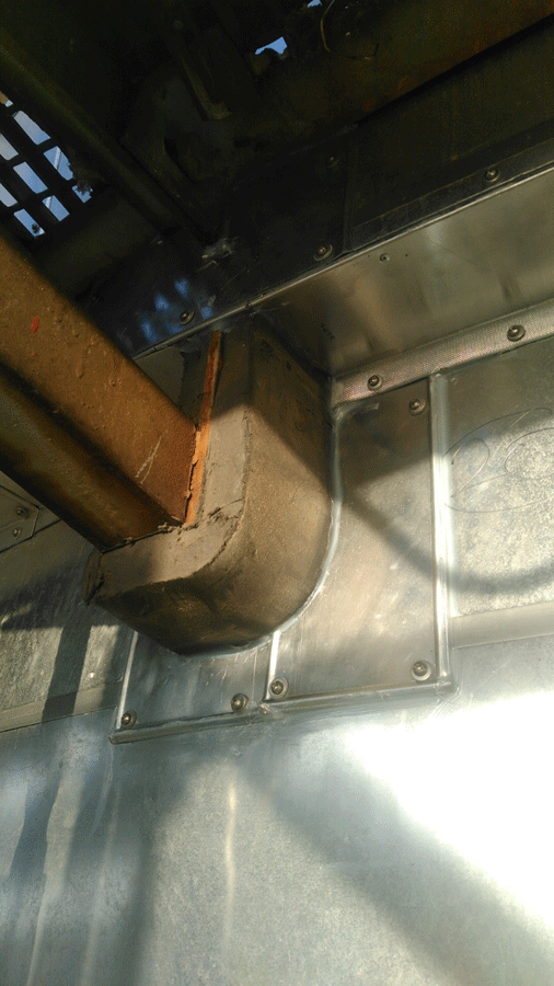 Chabel Thermo Protect als afdichting op stalen balk