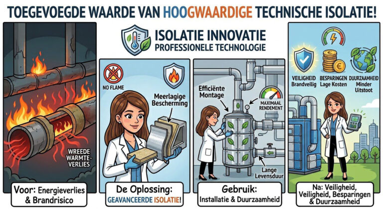 Toegevoegde waarde van Technische Isolatie be gint binnen in je bedrijf!