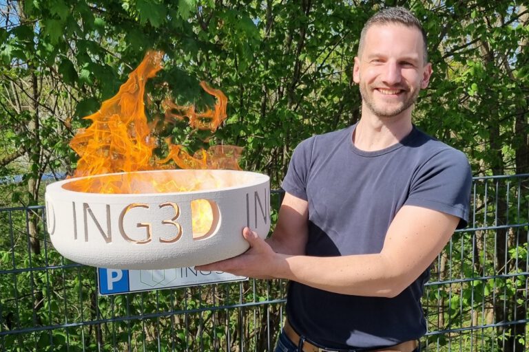 3D-geprinte minerale isolatie: ING3D ziet kansen voor te chnische isolatie